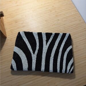 Ink + Alloy Beaded Clutch